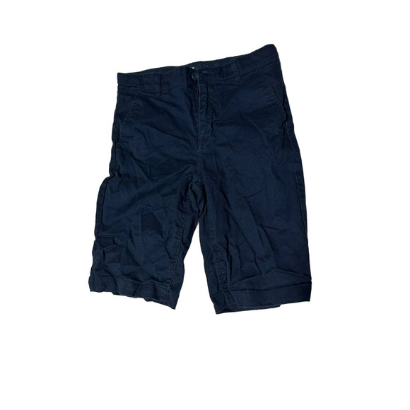 Old Navy Boys‎ Navy Shorts Built in Flex size 14 Slim - 2 PAIR - Picture 1 of 3